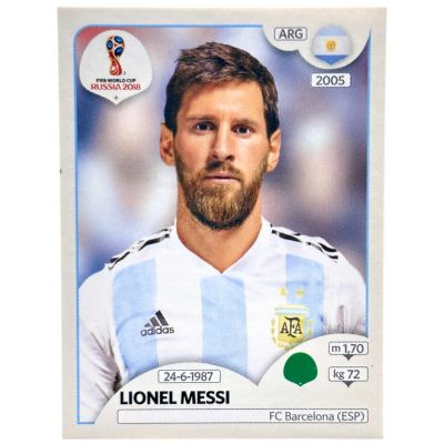 Lionel Messi 2018 Panini World Cup Russia Stickers #288 Argentina