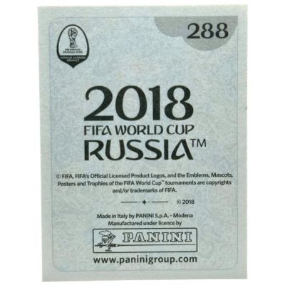 Lionel Messi 2018 Panini World Cup Russia Stickers #288 Argentina