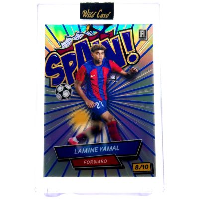 Lamine Yamal 2024 Wild Card Comix - Rookie RC SPAIN 8/10 #ACSB-LY2 Spania