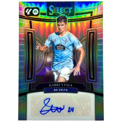 Gabri Veiga 2023-24 Panini Select La Liga - AUTO Silver Holo #S-GV Celta Vigo 