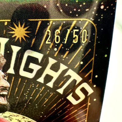 Mohamed Salah 2023-24 Topps Merlin Chrome - Mystic Nights GOLD 26/50 #MN-3 Liverpool FC