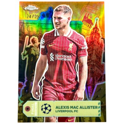 Alexis Mac Allister 2024-25 Topps UCC Chrome - Final Destination 24/25 #FD-16 Liverpool FC