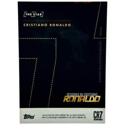 Cristiano Ronaldo 2020 Topps X CR7 - The Star