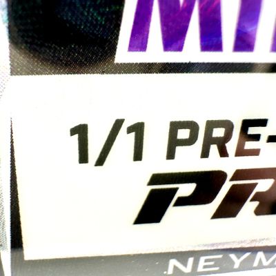 Neymar Jr. 2025 Leaf Signature Series - Midnight Kaleidoscope 1/1 Pre-Production Proof Brazilia
