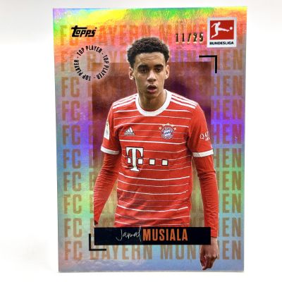 Jamal Musiala 2022-23 Topps Bundesliga Stars of the Season- ORANGE 11/25 Bayern Munchen